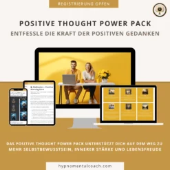 Kurs Cover Positive Thought Power Pack Hypnomentalcoach Christian Blümel